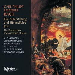 Cover of C.P.E. Bach: Die Auferstehung und Himmelfahrt Jesu
