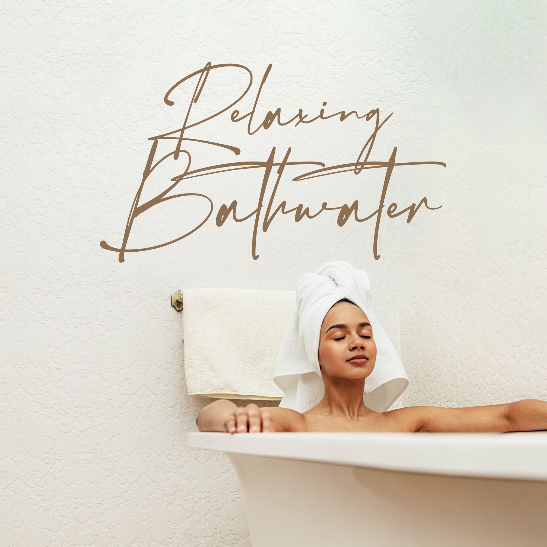 Album cover of Relaxing Bathwater: Soothing Music to Chill in the Bath, Shower Relax, Slow Down and De-Stress