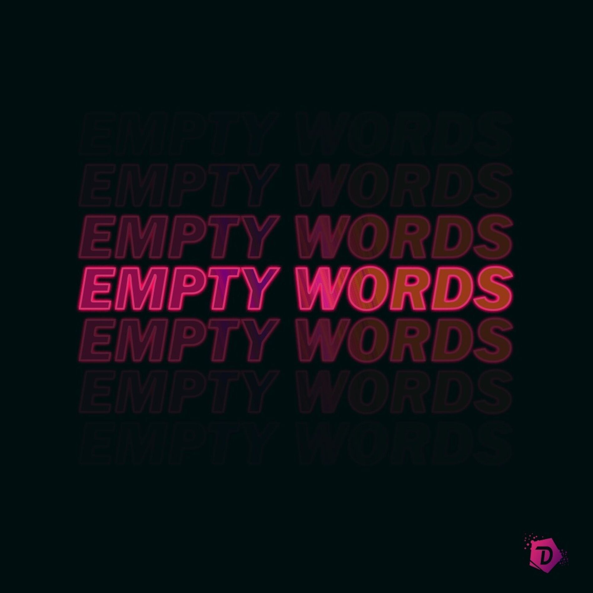 Album cover of Empty Words
