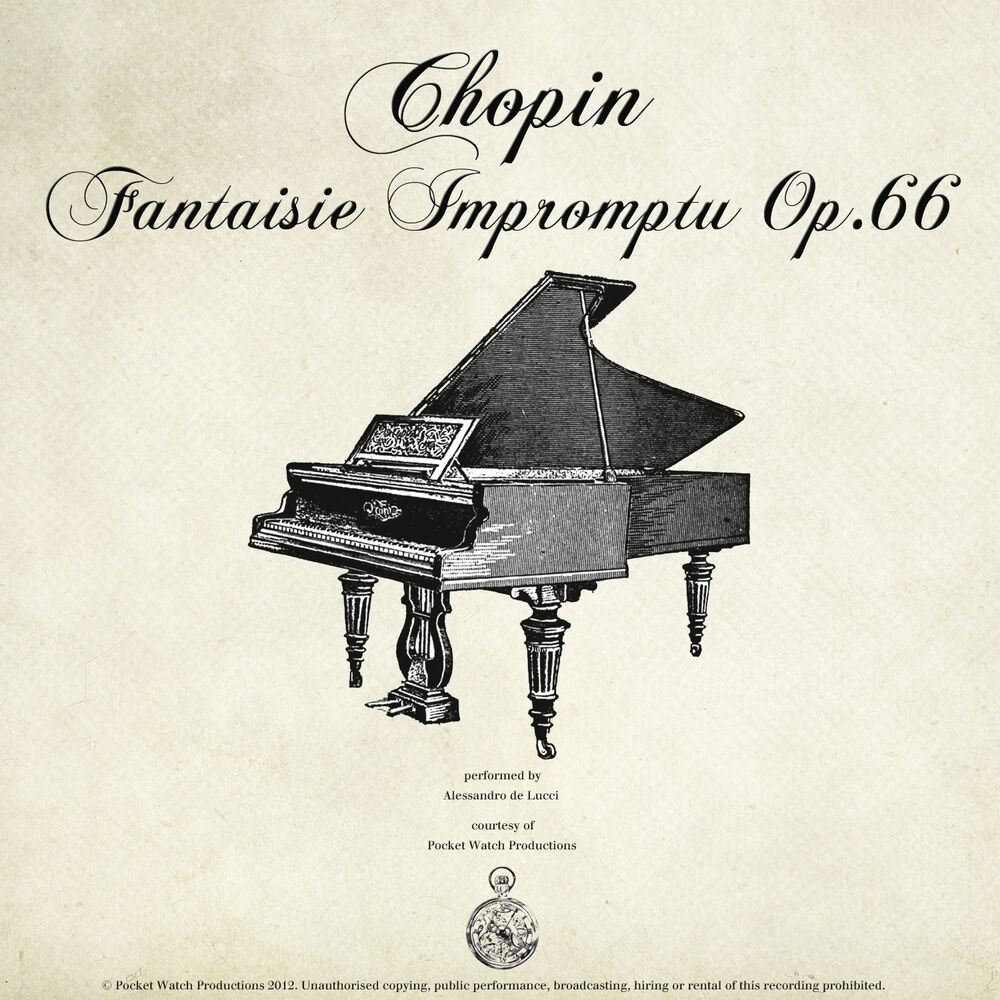 Picture of Chopin: Impromptu No.4 in C sharp minor, Op.66 "Fantaisie-Impromptu" - Allegro agitato