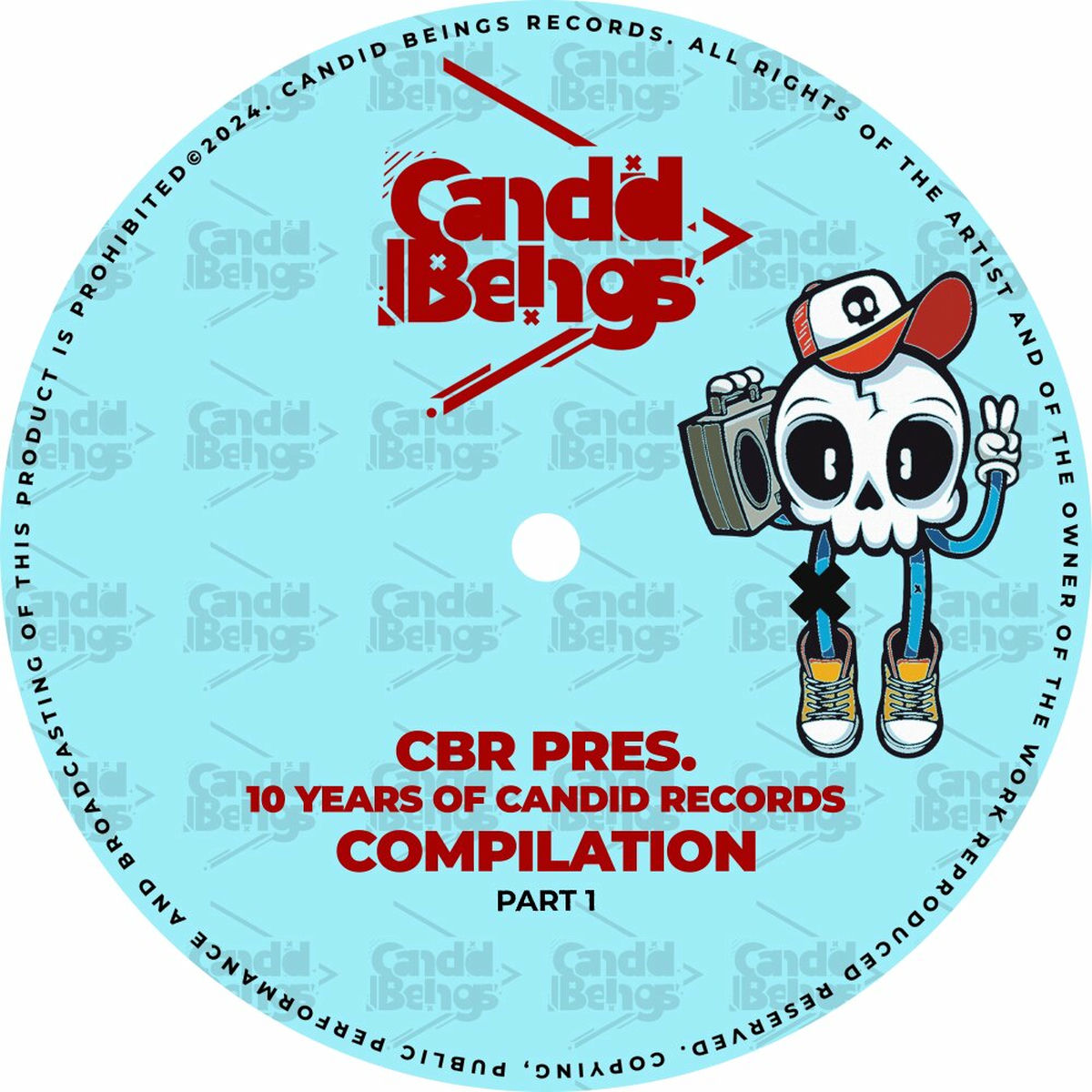 Album cover of CBR.Pres.10 Years Of Candid Beings (Part.1)