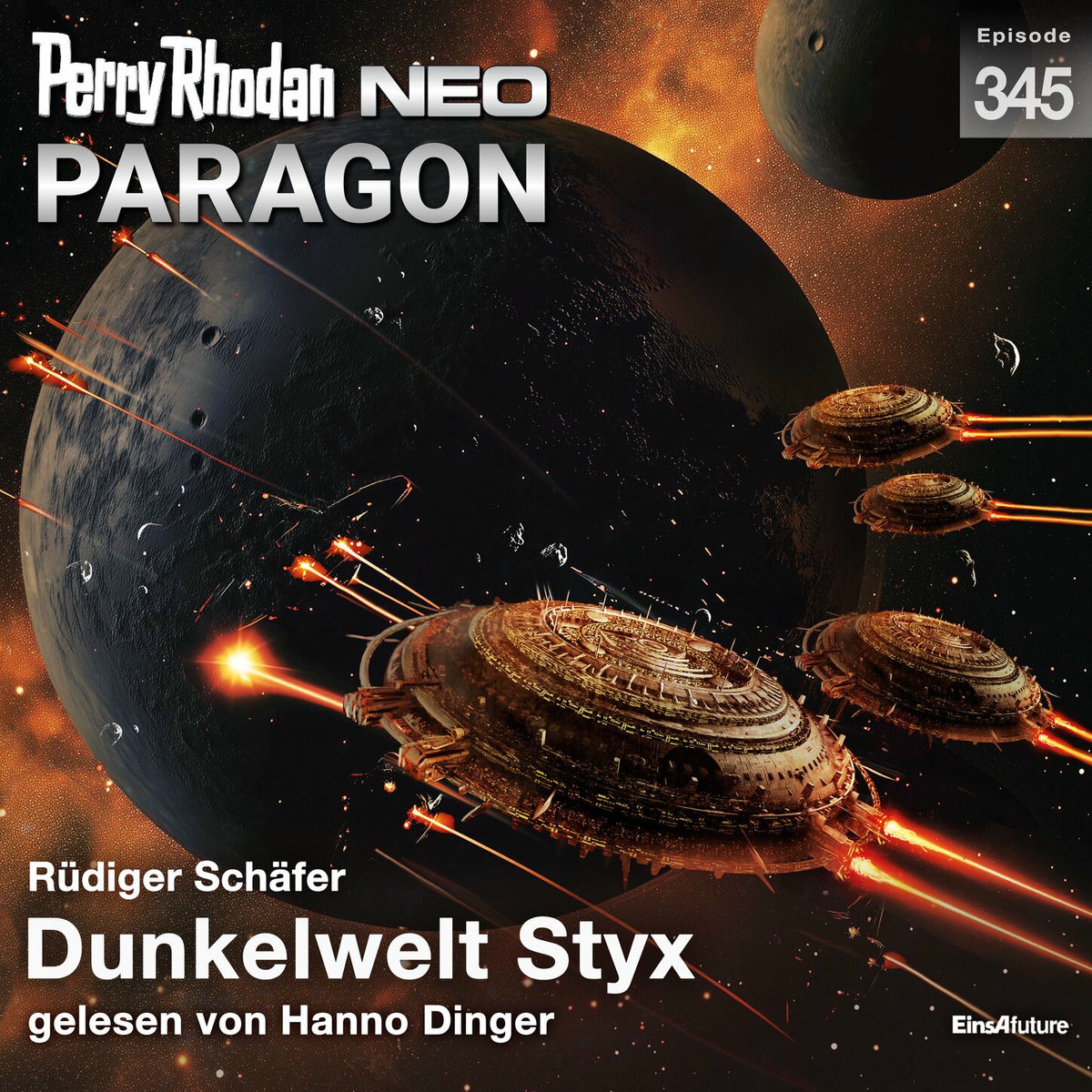 Album cover of Dunkelwelt Styx - Perry Rhodan - Neo 345 (Ungekürzt)