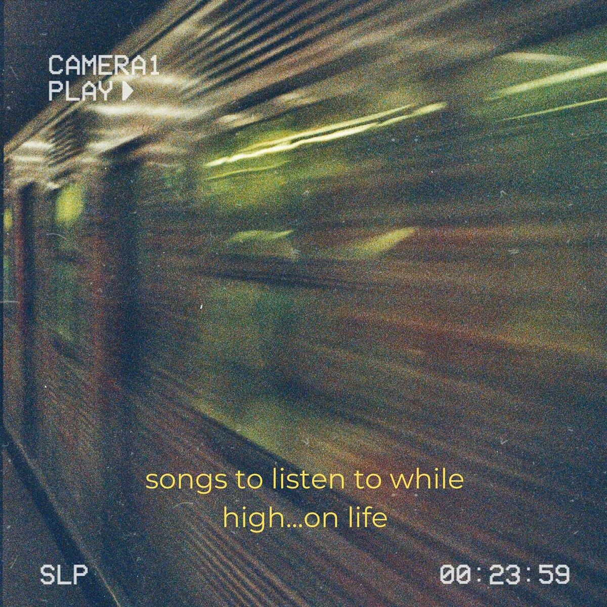Album cover of songs to listen to while high...on life