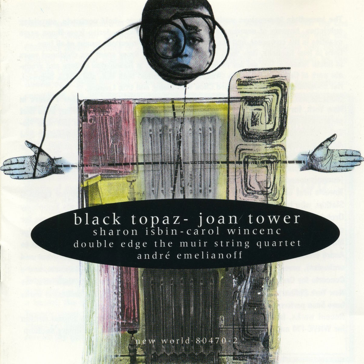 Album cover of Joan Tower: Black Topaz