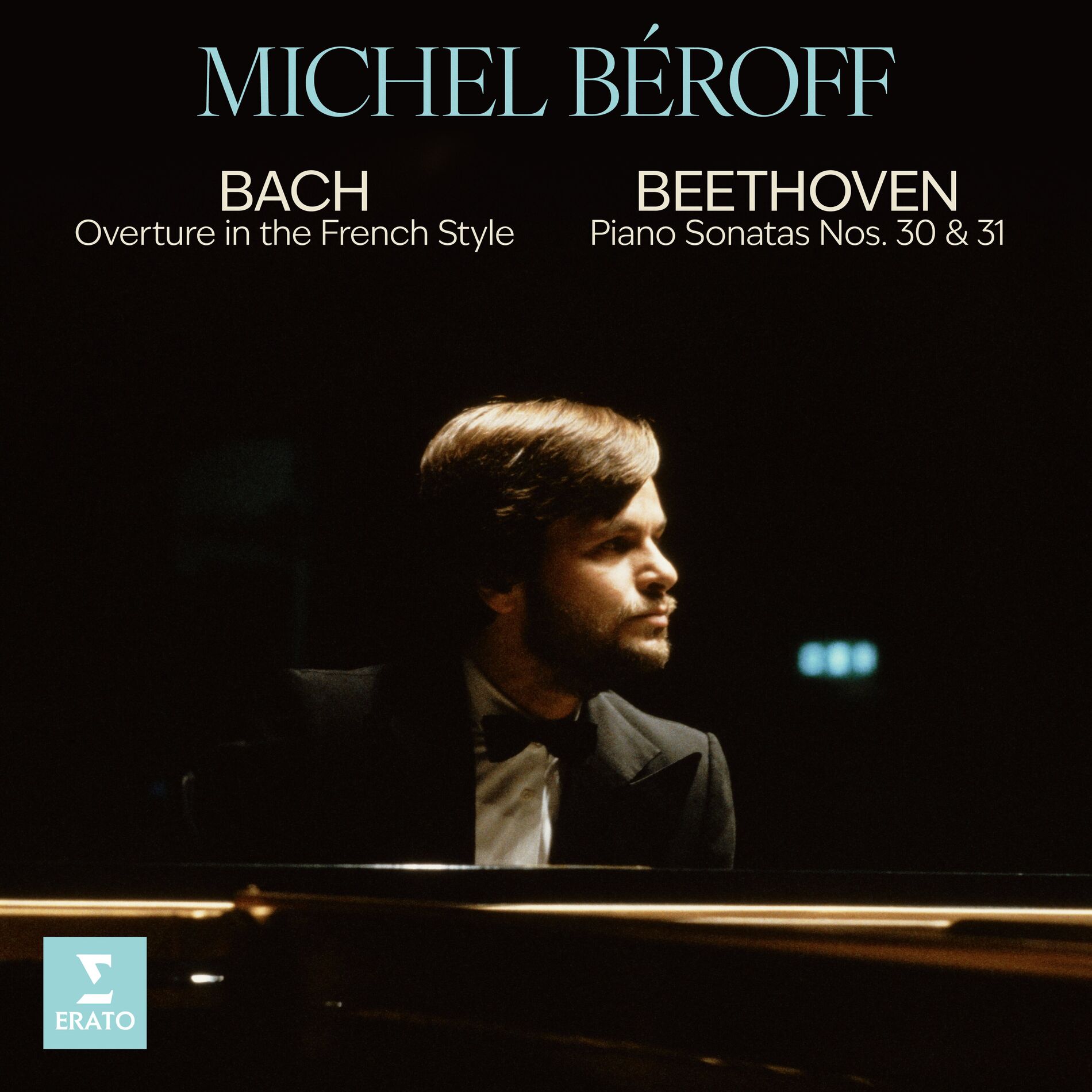 Album cover of Bach: Overture in the French Style, BWV 831 - Beethoven: Piano Sonatas Nos. 30 & 31