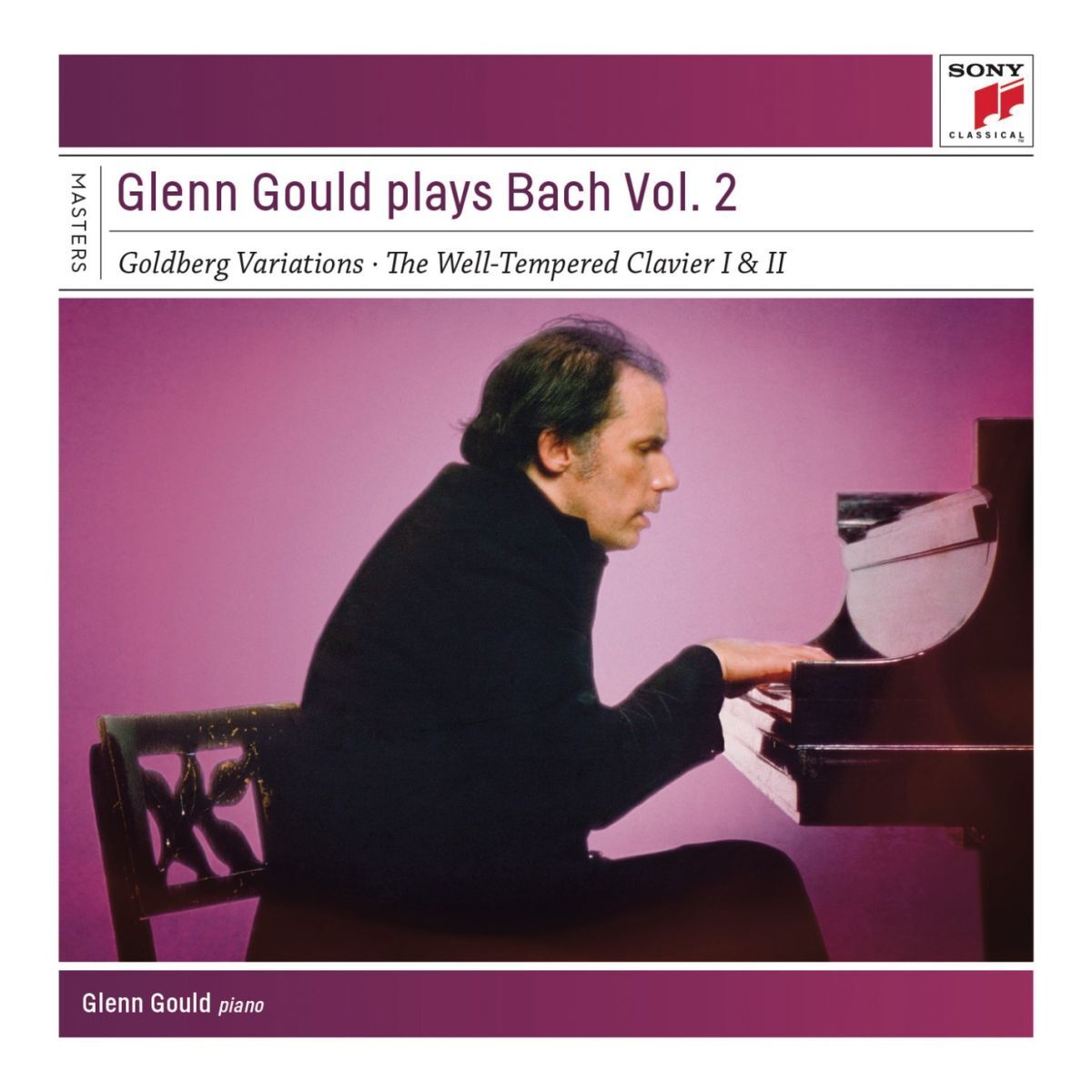 Album cover of Glenn Gould Plays Bach Vol. 2