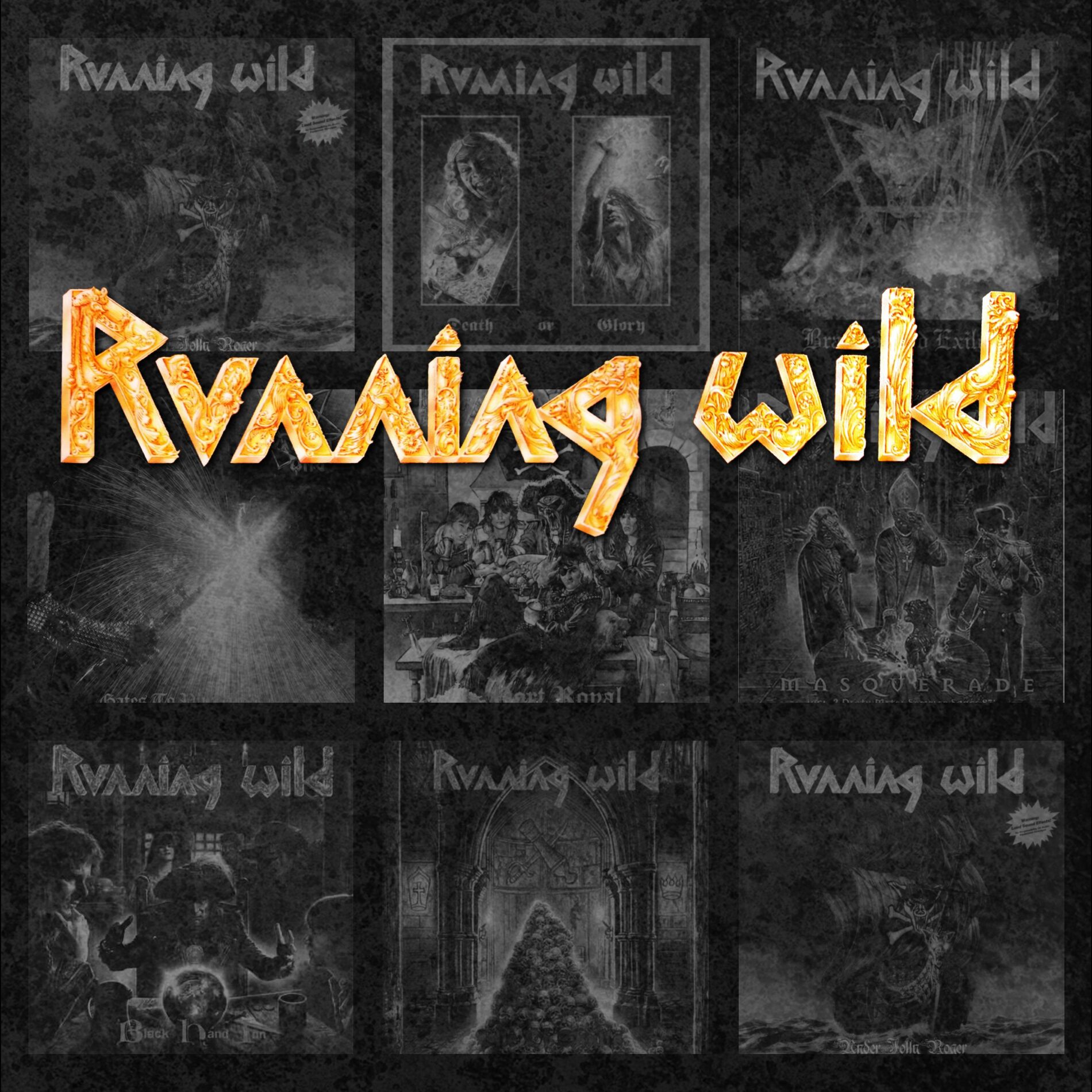 Album cover of Riding the Storm: The Very Best of the Noise Years 1983-1995