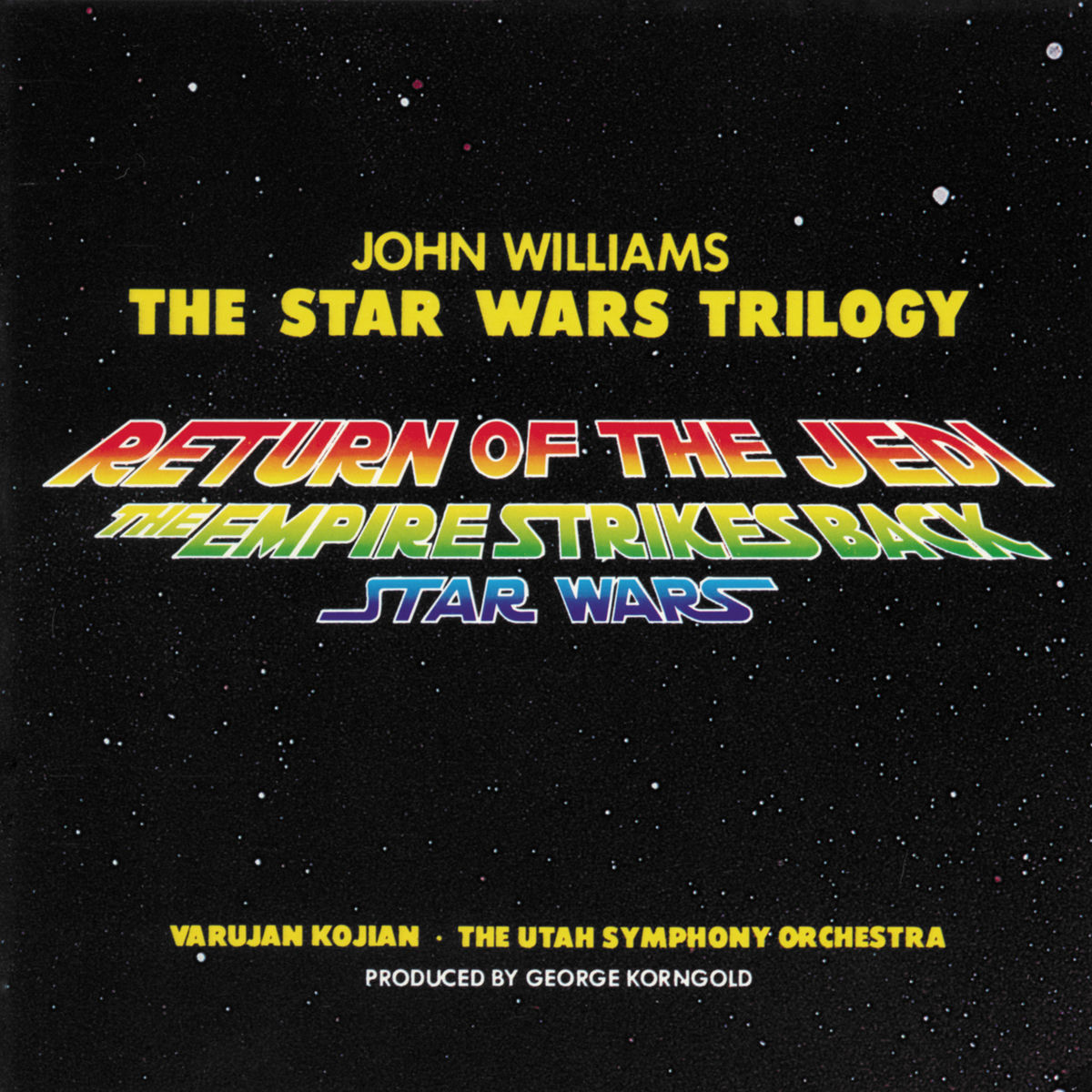 Album cover of The Star Wars Trilogy (Return of the Jedi / The Empire Strikes Back / Star Wars)