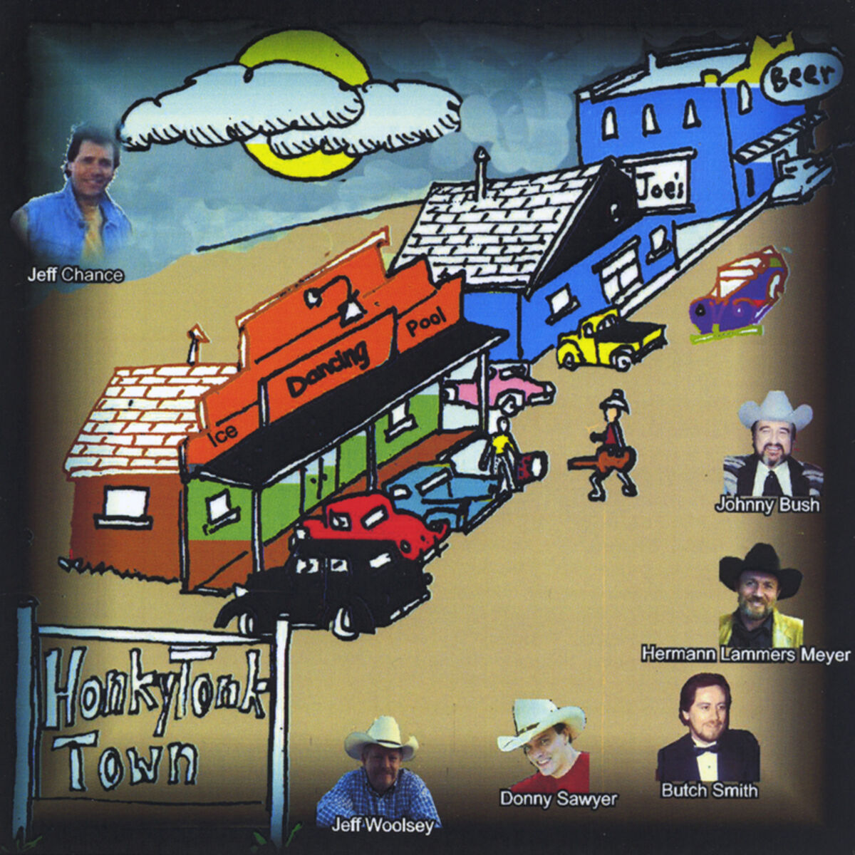 Album cover of Honky Tonk Town