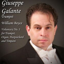 Cover of William Boyce: Voluntary No. 1 in D Major for Trumpet, Organ, Harpsichord and Timpani