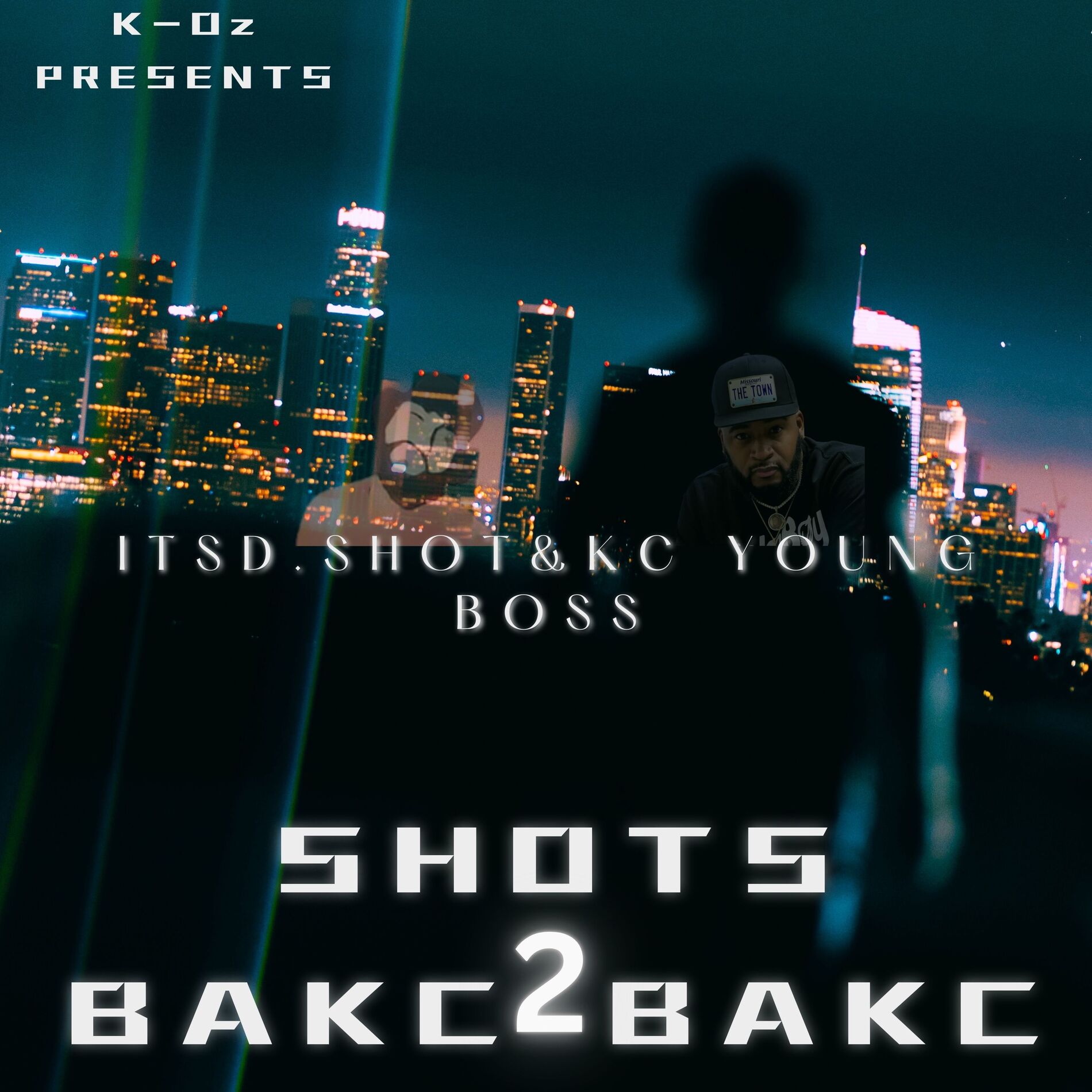 Album cover of SHOTS BAKC2BAKC