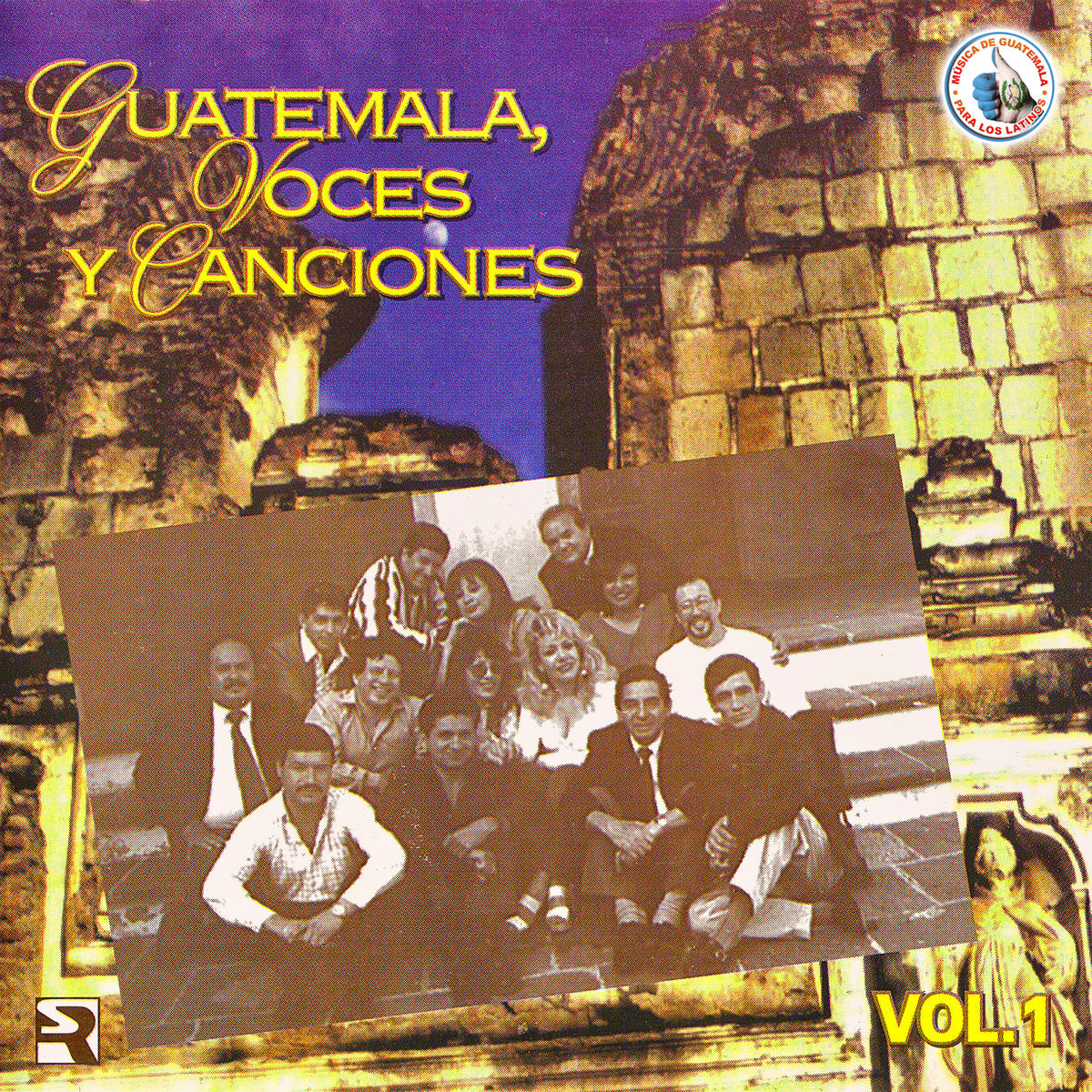 Album cover of Guatemala, Voces y Canciones Vol. 1. Música de Guatemala para los Latinos