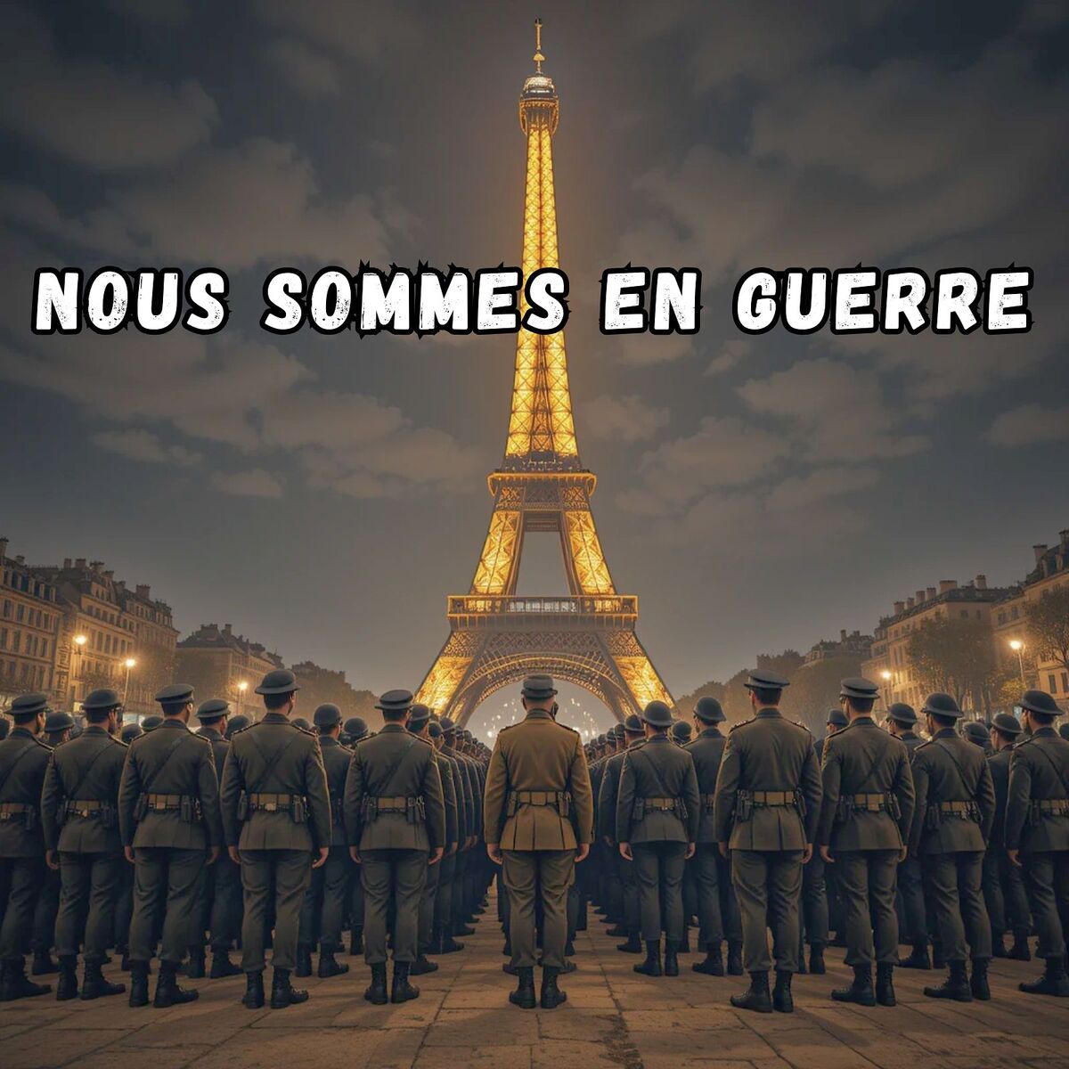 Album cover of Nous sommes en guerre