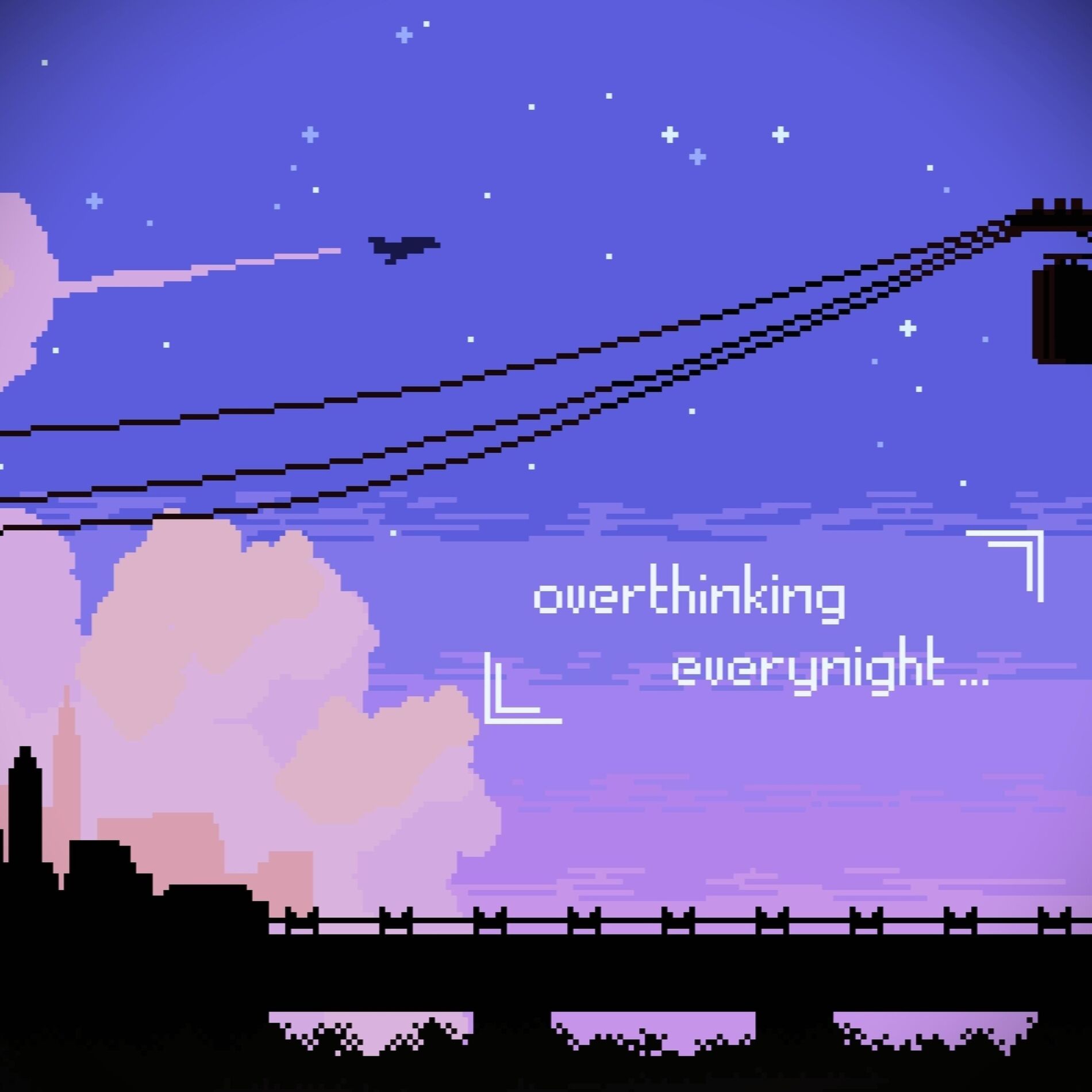 Album cover of overthinking everynight
