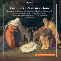 Cover of Baroque Christmas Cantatas from Central Germany II