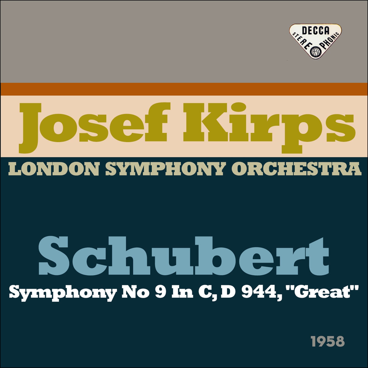 Josef Krips - Schubert: Symphony No. 9, D. 944 (1958) | Deezer