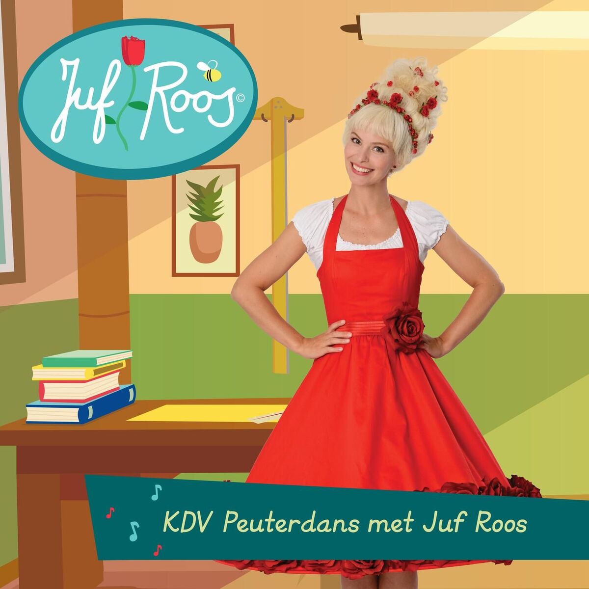 Album cover of KDV Peuterdans met Juf Roos