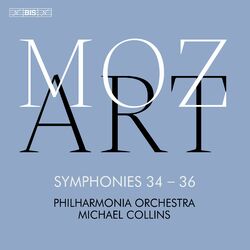Cover of W. A. Mozart: Symphonies 34, 35 and 36