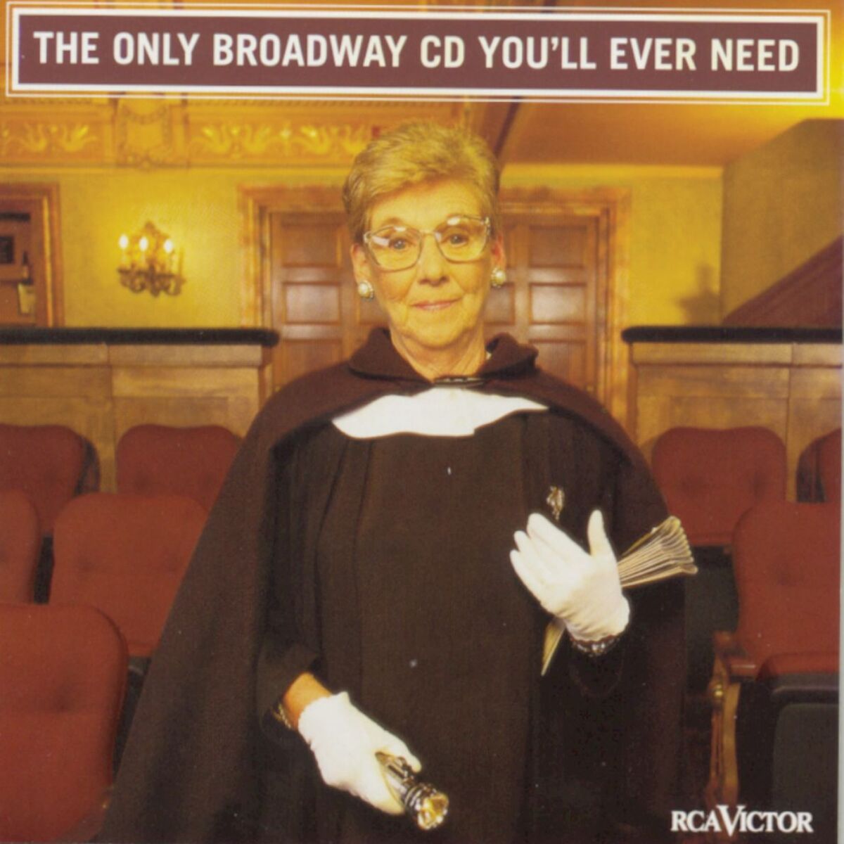 Album cover of The Only Broadway CD/Cassette You'll Ever Need