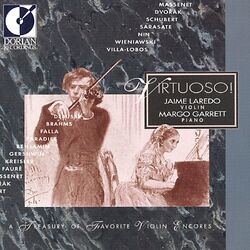 Cover of Violin Recital: Laredo, Jaime - Kreisler, F. / Faure, G. / Massenet, J. / Dvorak, A. / Sarasate, P. (Virtuoso - A Treasury of Favo