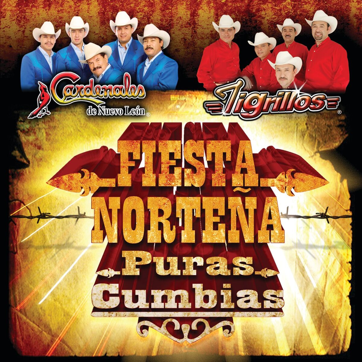 Album cover of Fiesta Norteña Puras Cumbias