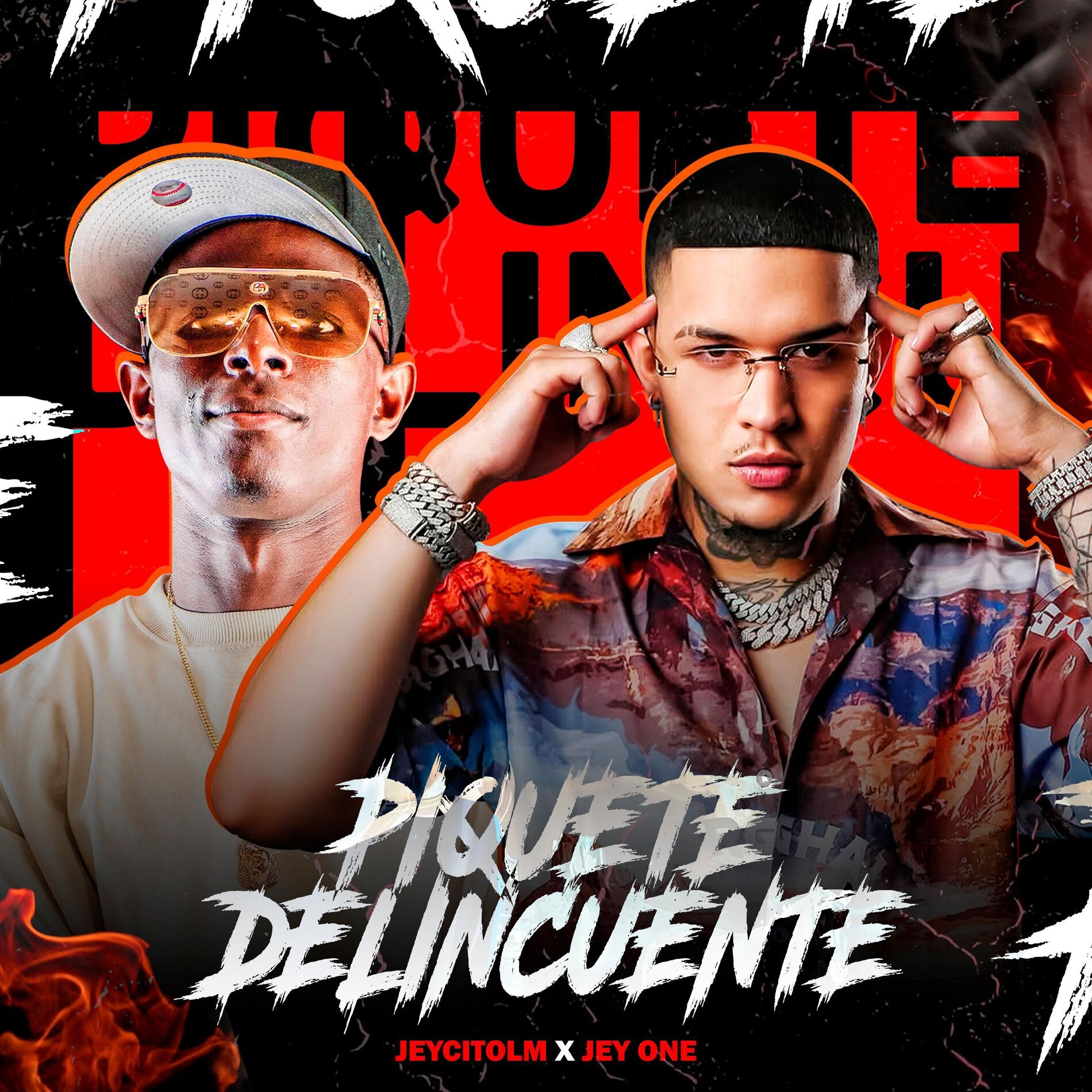 Album cover of Piquete Delincuente (feat. Jey One)