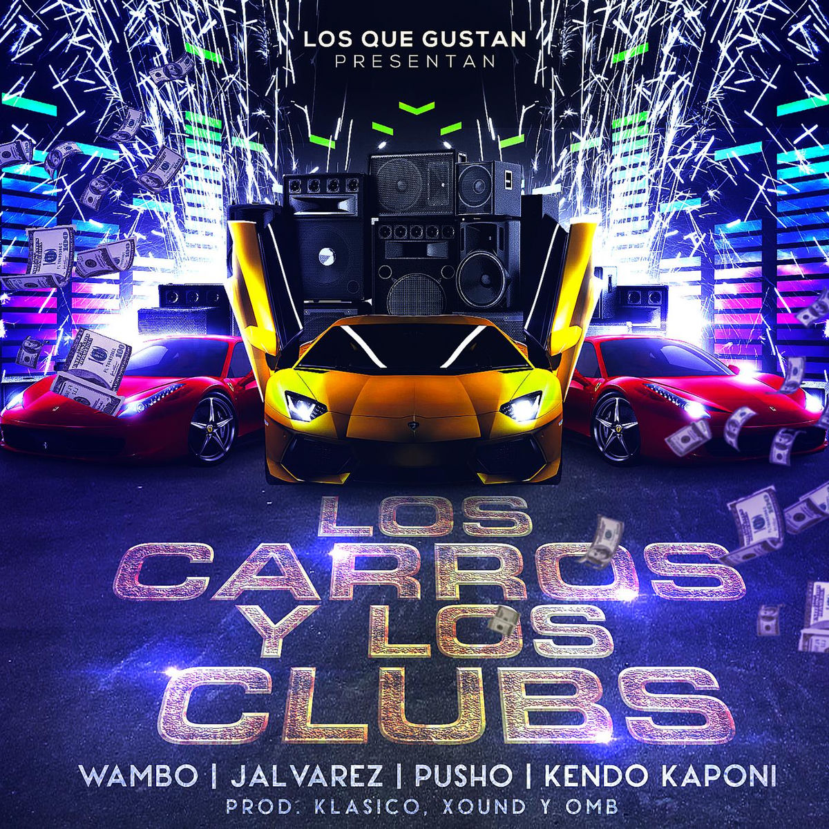 Album cover of Los Carros Y Los Clubs (feat. J Alvarez, Kendo Kaponi, Pusho & Wambo)