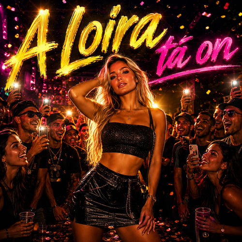 A loira tá on