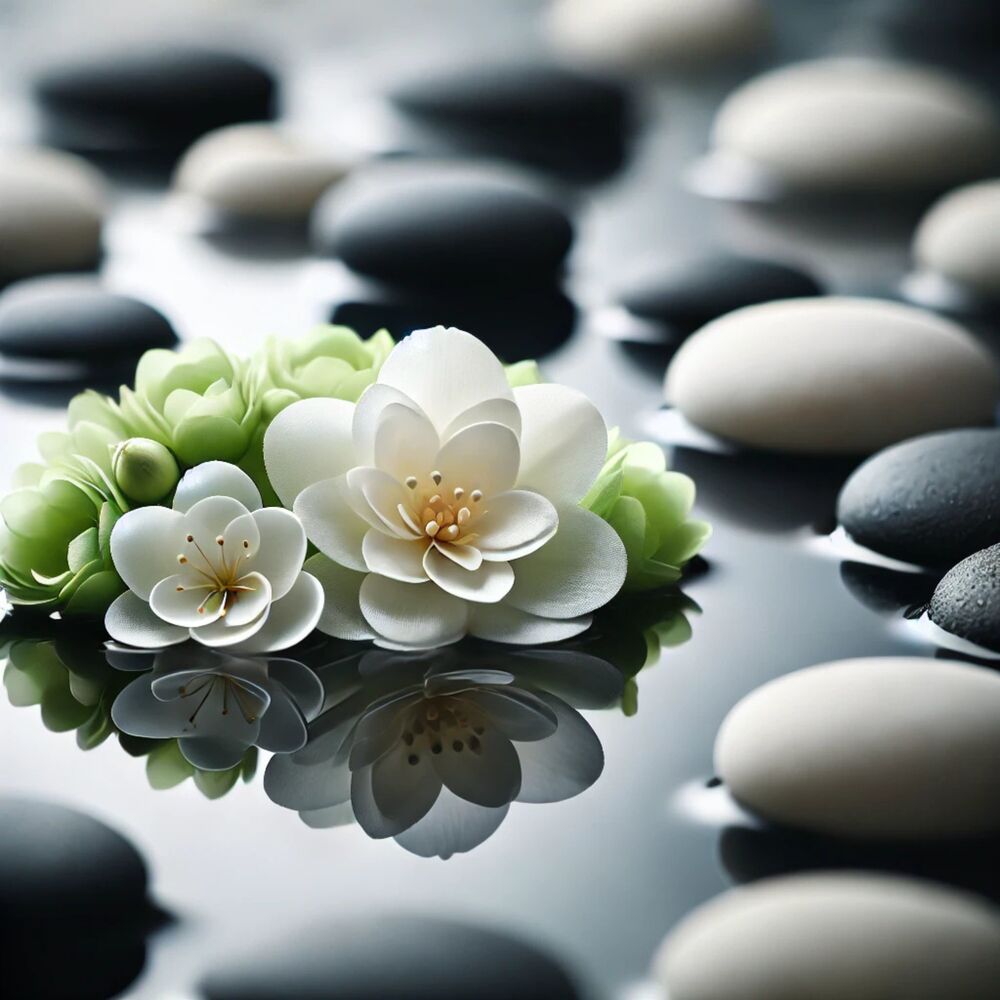 Picture of Floral SPA: Flower on Water