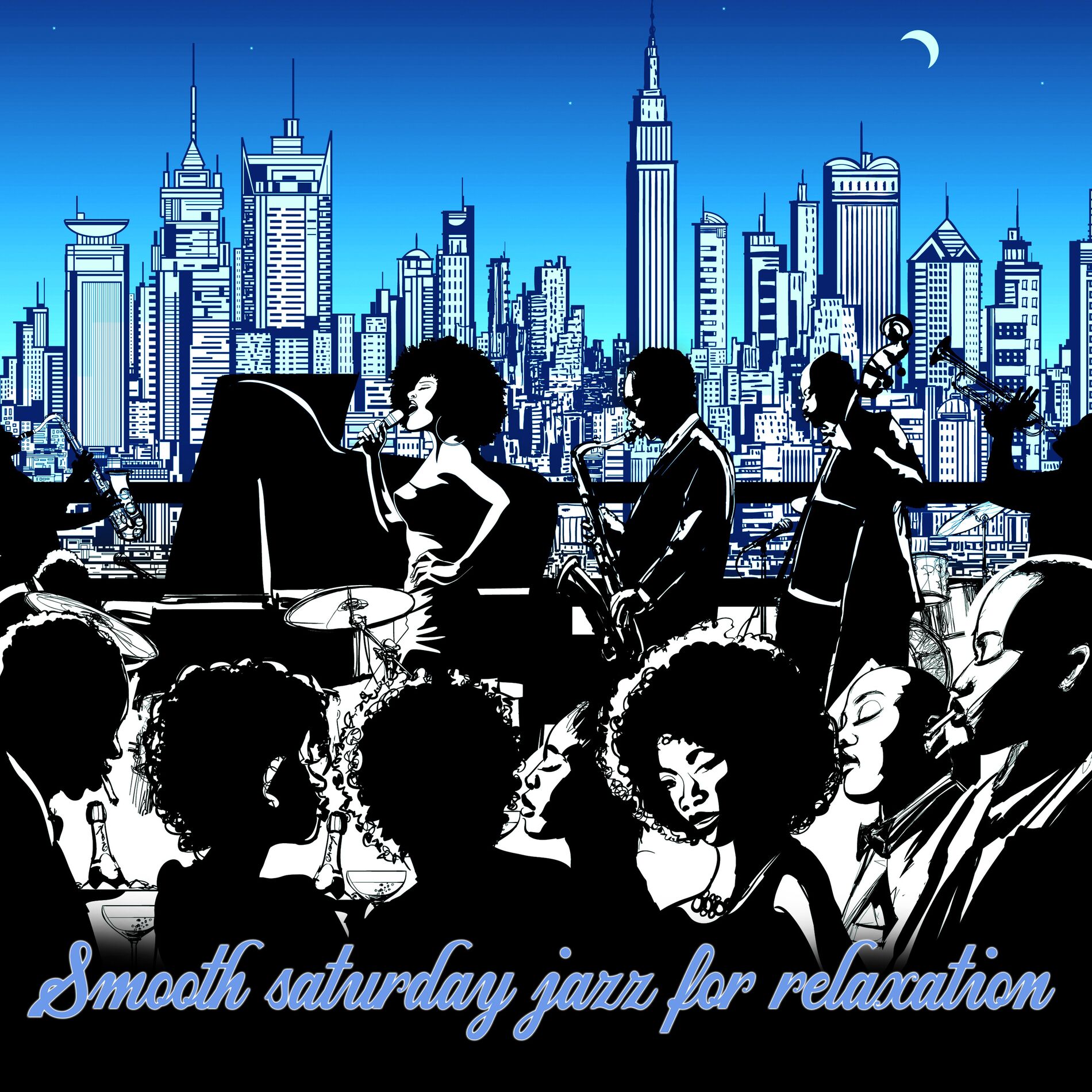 Album cover of Smooth Saturday Jazz for Relaxation: Chill Saxophone Music