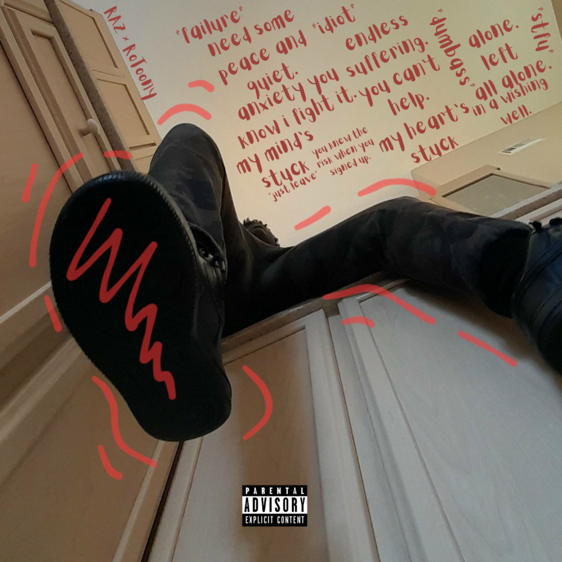 Album cover of anxiety.