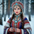 White snow