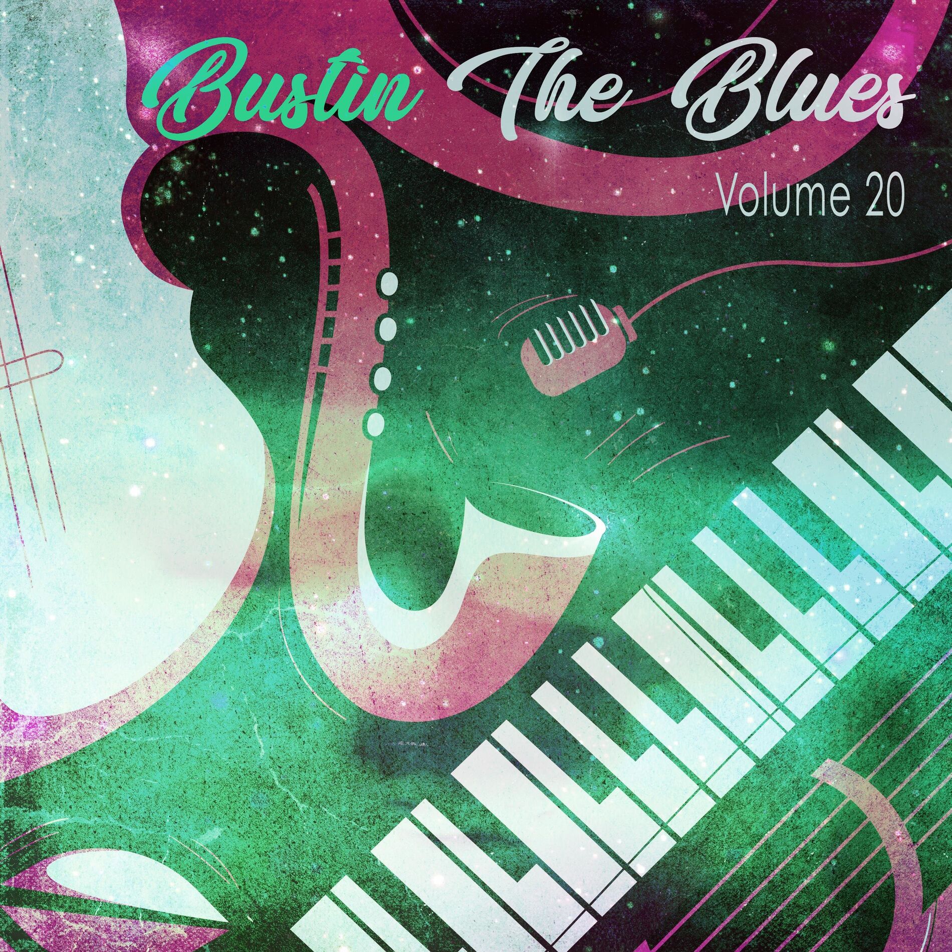Album cover of Bustin the Blues, Vol. 20