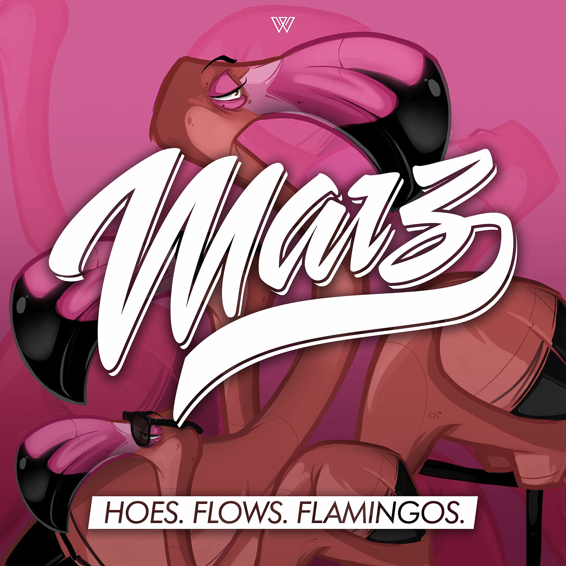 Album cover of Hoes. Flows. Flamingos.