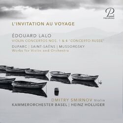 Cover of Lalo: Violin Concertos, Op. 20 & Op. 29. "Concerto Russe"