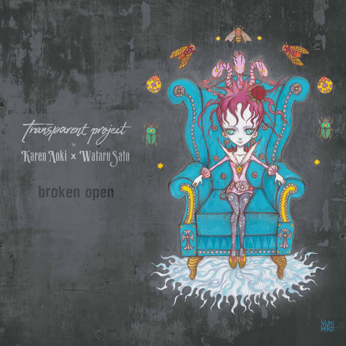 Album cover of broken open