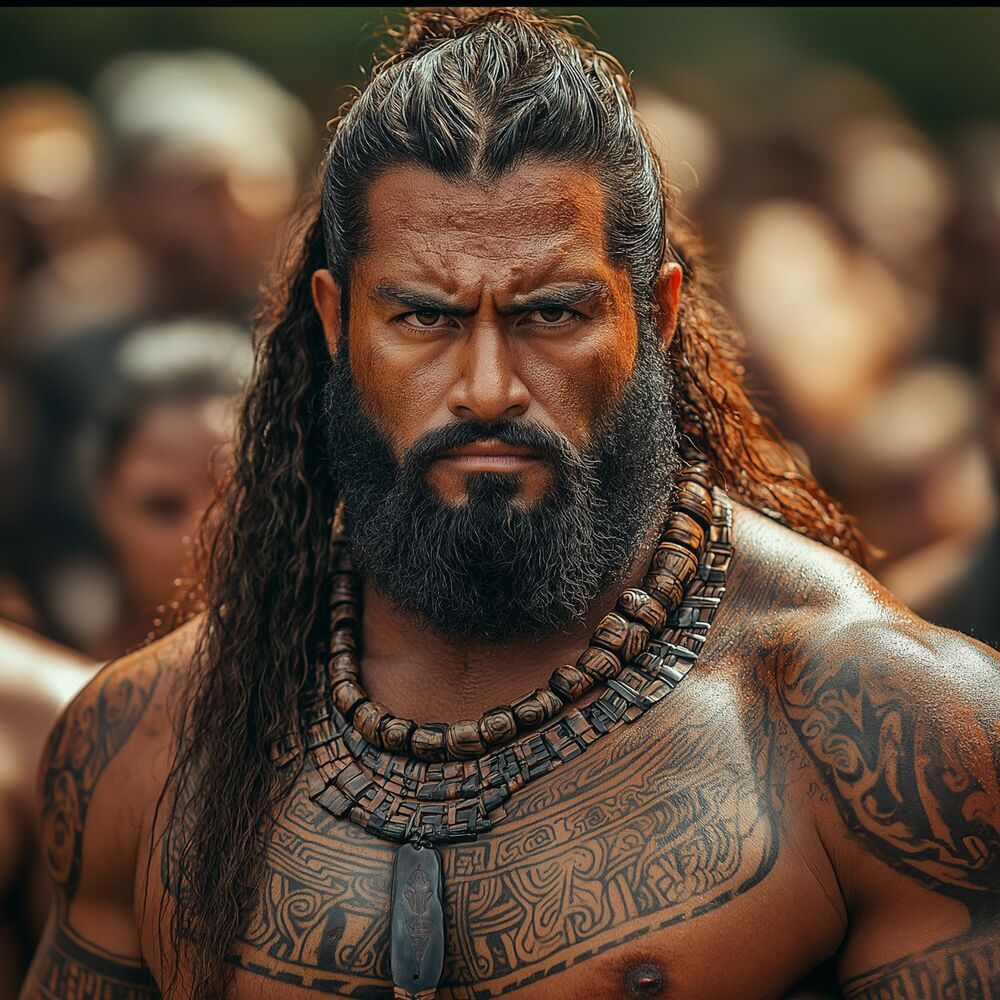 Picture of The Warrior Maori Haka