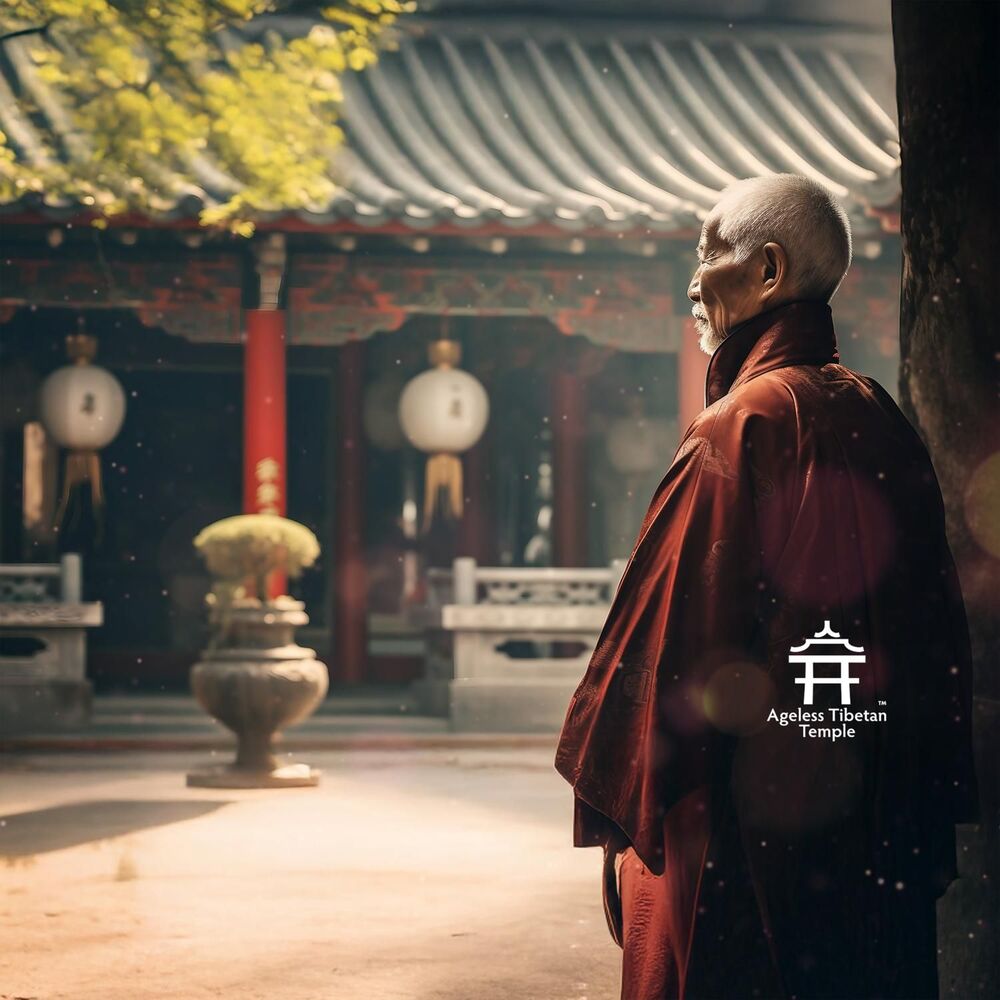Picture of Ageless Tibetan Temple of Tranquility