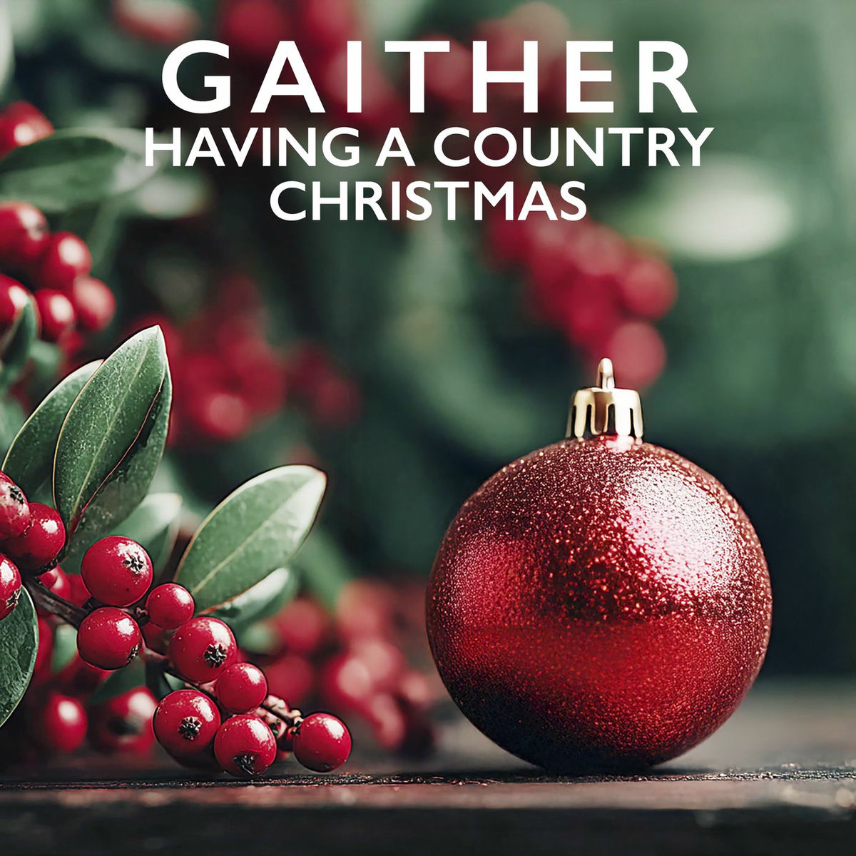 Album cover of Gaither: Having a Country Christmas