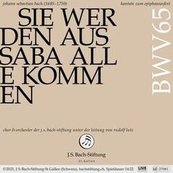 Cover of Bachkantate, BWV 65 - Sie werden aus Saba alle kommen