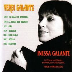 Cover of Verdi Galante - Arias From Verdi's Late Works