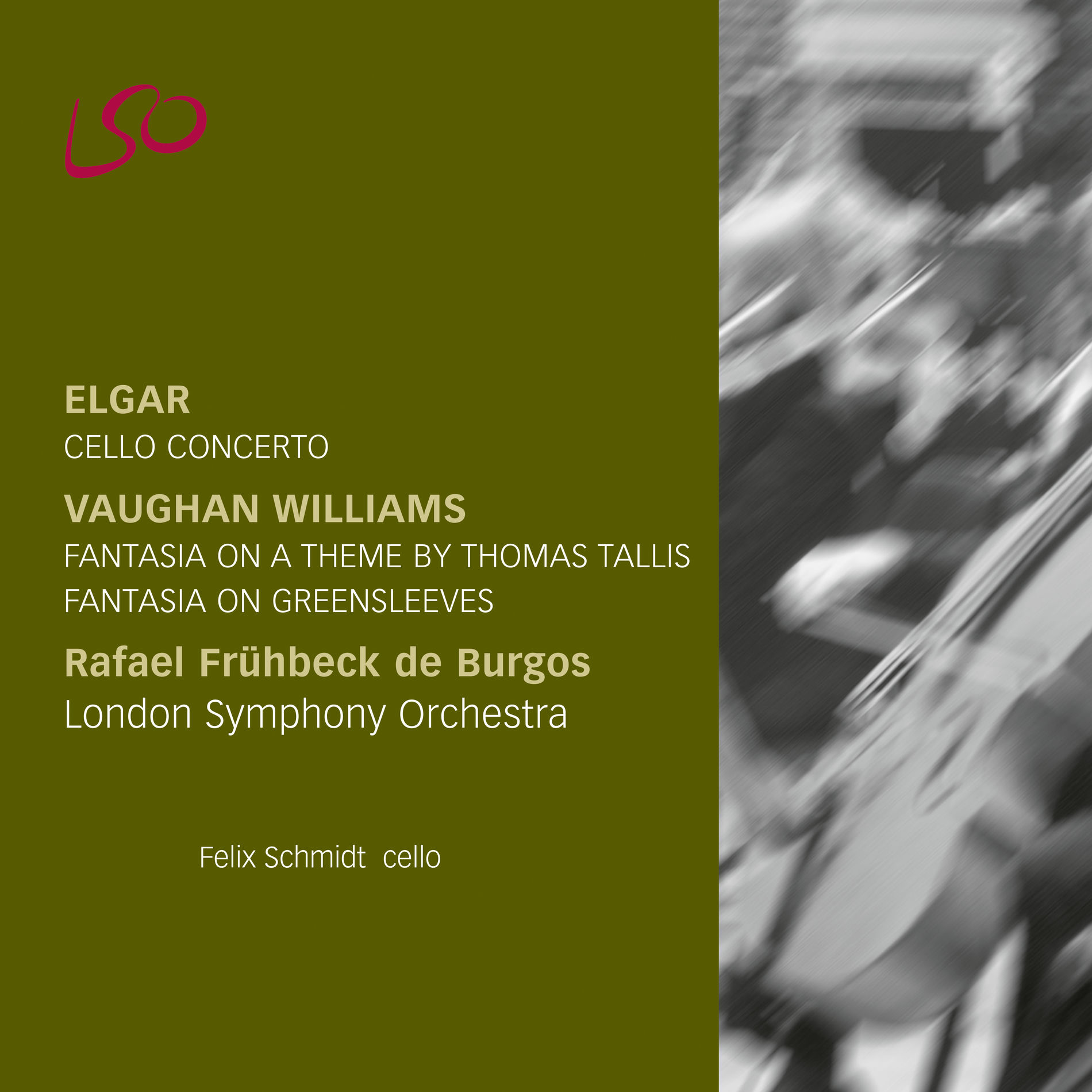 Album cover of Elgar: Cello Concerto - Vaughan Williams: Fantasias