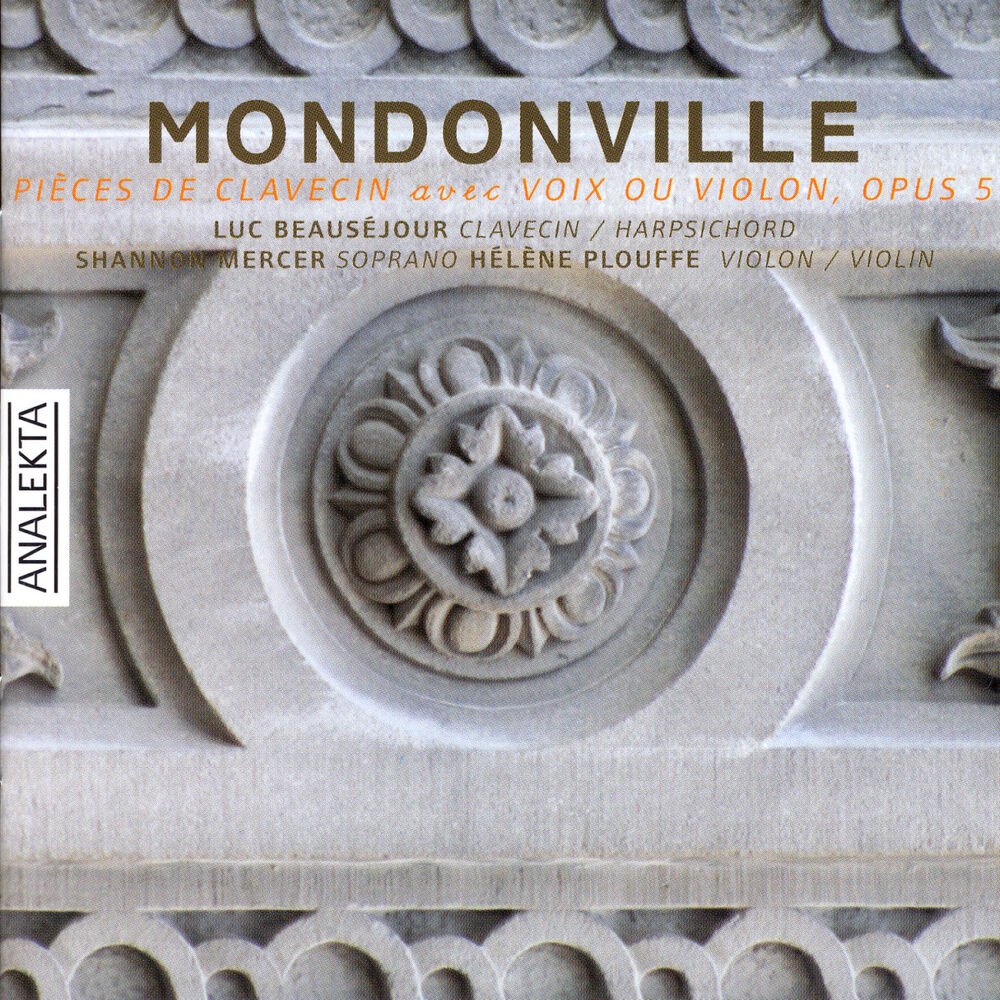 Picture of Mondonville: Pièces de clavecin avec voix ou violon, Op. 5