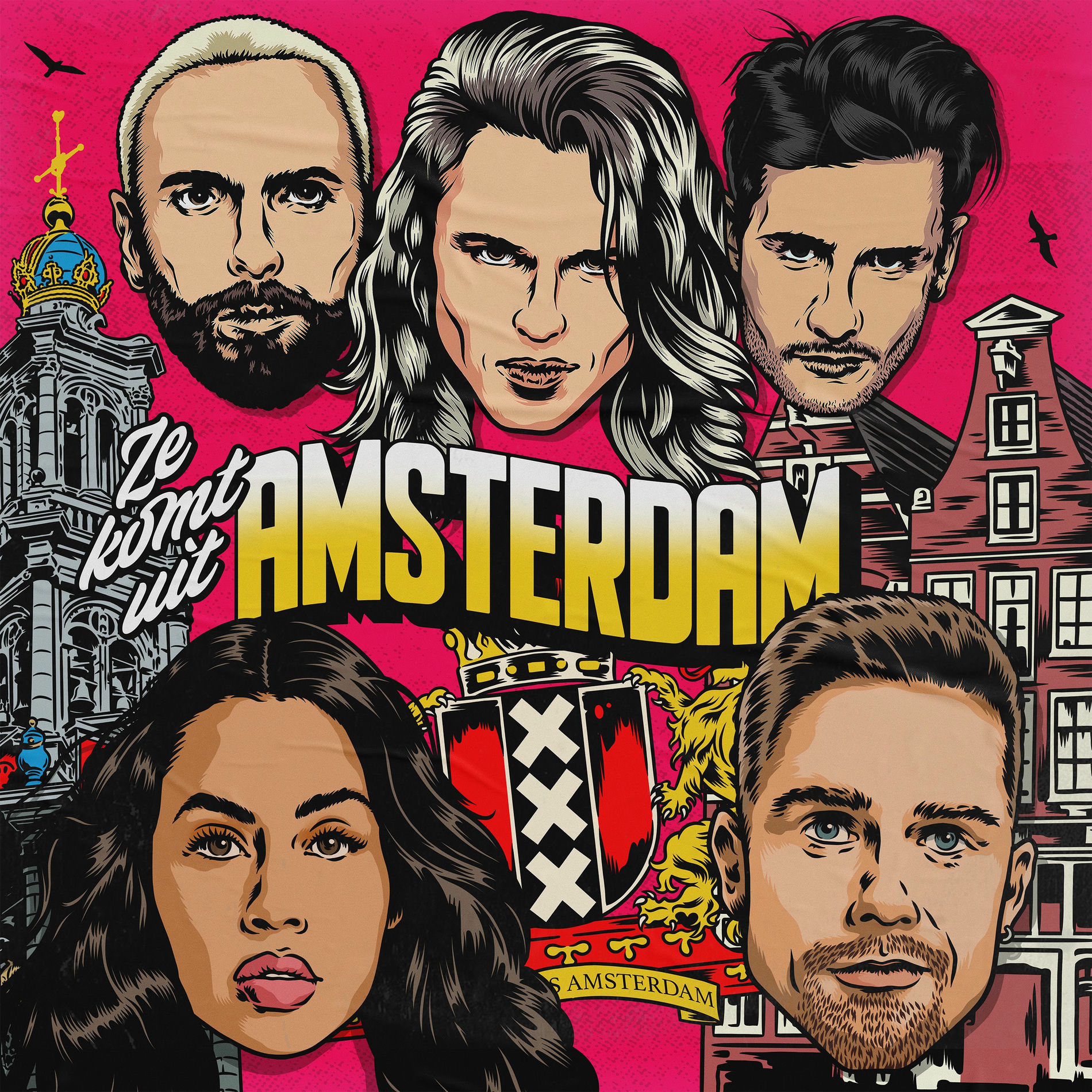 Album cover of Ze Komt Uit Amsterdam