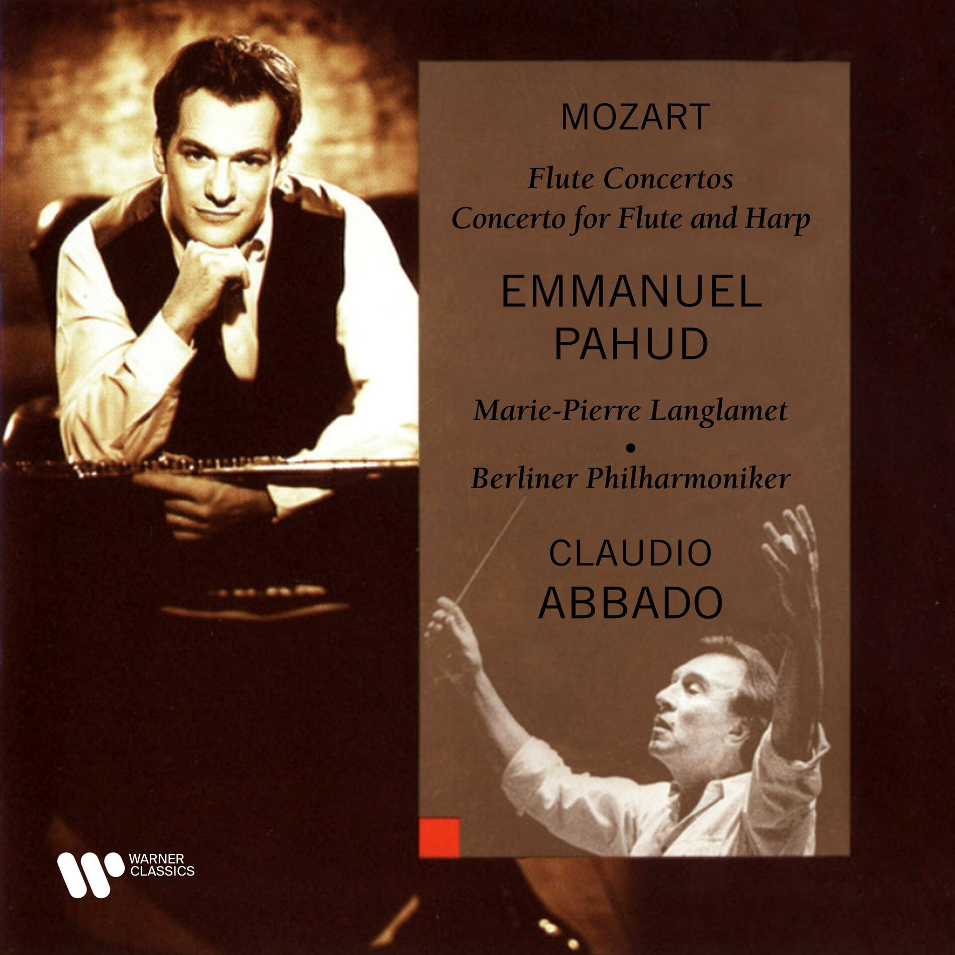 Album cover of Mozart: Concerto for Flute and Harp in C Major, K. 299: I. Allegro