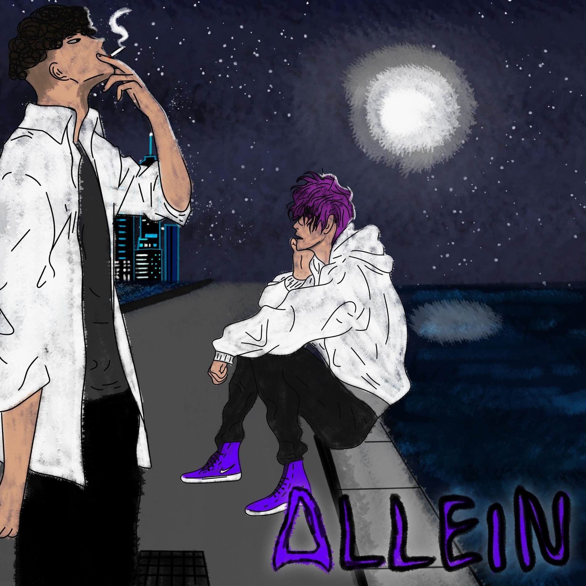 Album cover of ALLEIN (feat. xRoss)