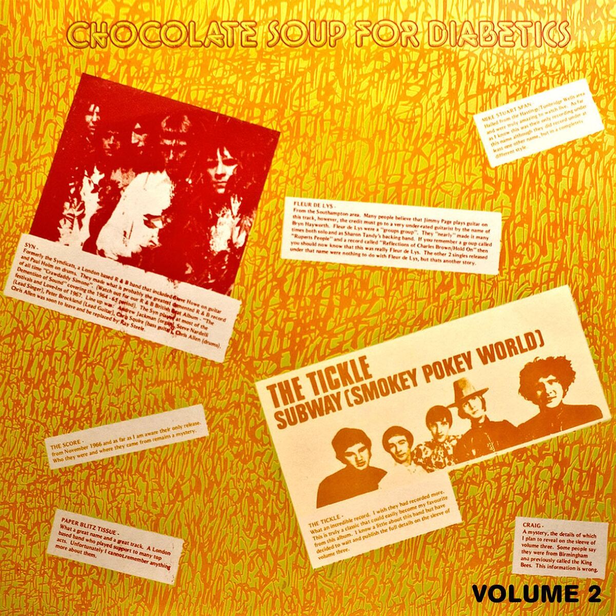 Album cover of Chocolate Soup For Diabetics Volume 2 - UK Psych Classics - Remastered
