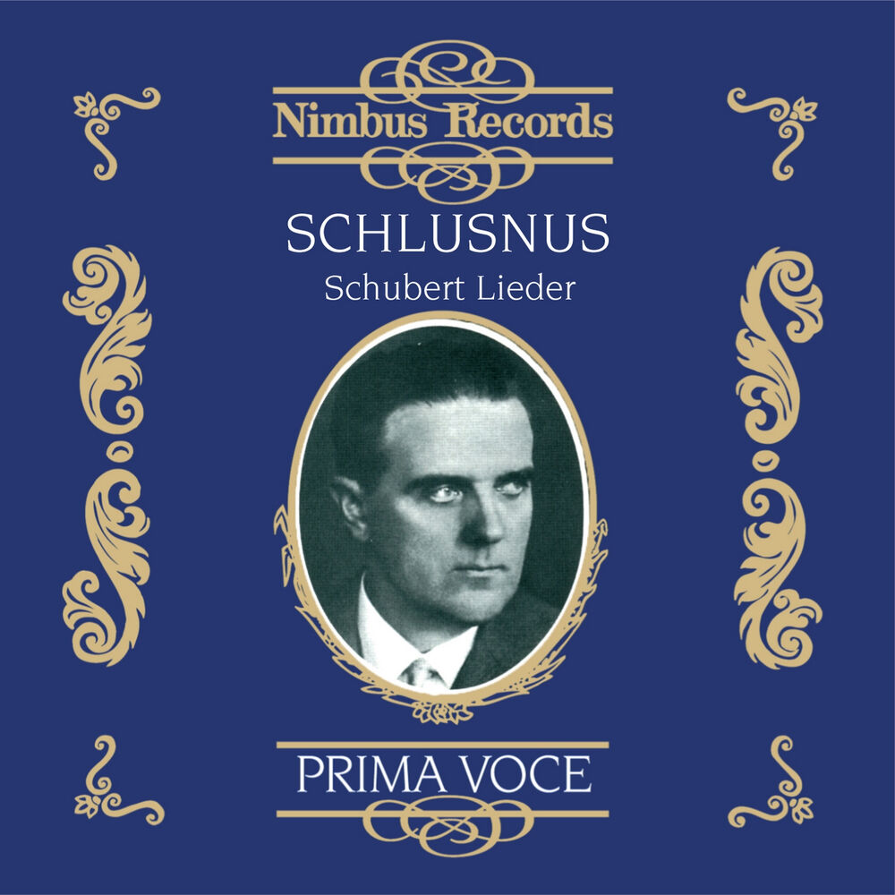 Picture of Heinrich Schlusnus in Schubert Lieder