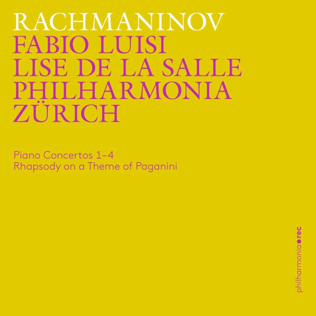 Album cover of Rachmaninoff: Piano Concertos 1-4, Rhapsody on a Theme of Paganini