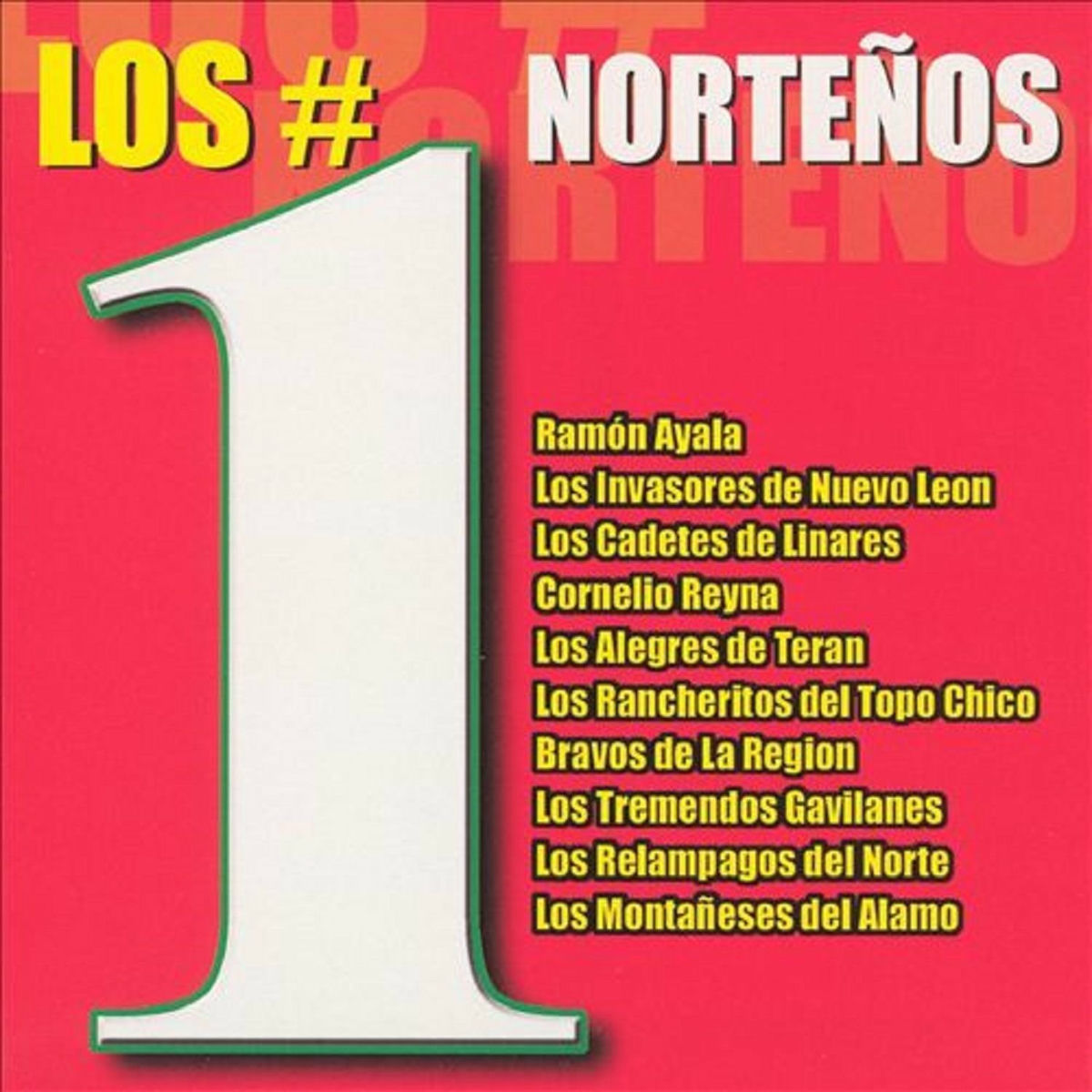 Album cover of Los #1 Norteños